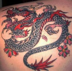 Čínské tetování draka