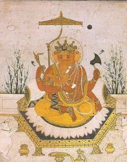Ganeša v hindském zobrazení